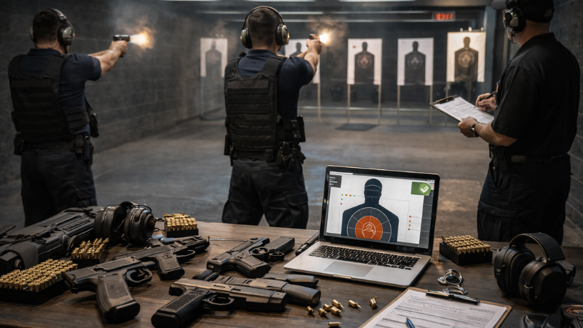 Habilitação em armas como requisito técnico na segurança institucional, segundo Ernesto Kenji Igarashi.