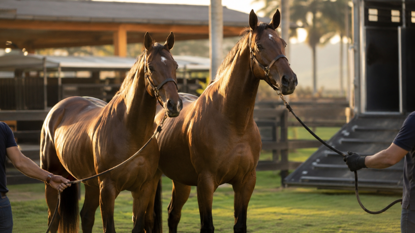 Genética equina brasileira no hipismo internacional: como haras do Brasil conquistam o mercado de elite nos Estados Unidos