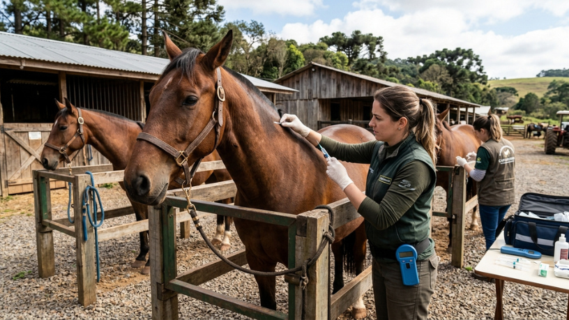 Projeto de lei quer microchipar cavalos em Passo Fundo e pode mudar fiscalização e bem-estar dos equinos