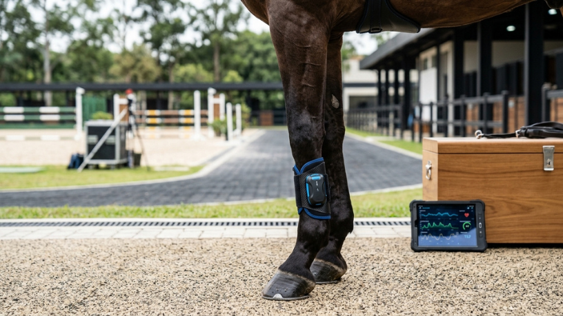 Tecnologia para cavalos ganha destaque em 2026 com sensor que monitora saúde, treino e recuperação em tempo real